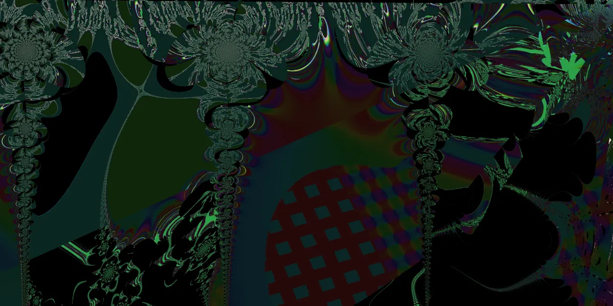 A piece of fractal art produced by FractalPane.