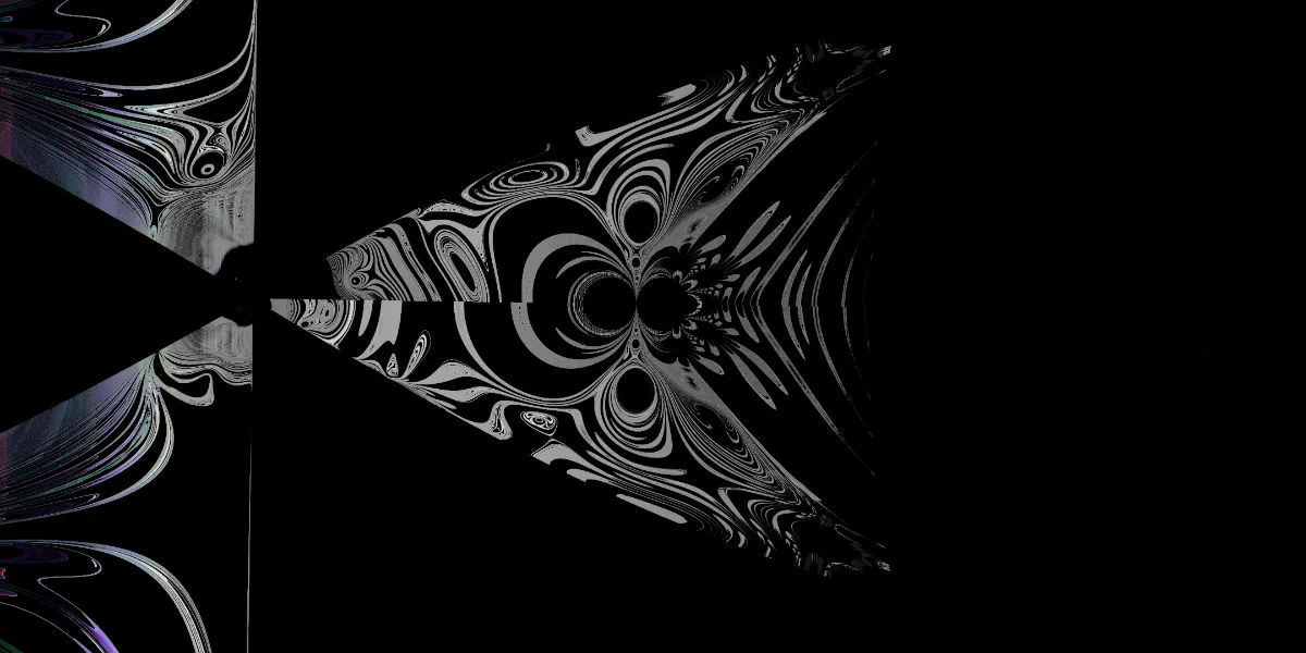 A piece of fractal art produced by FractalPane.