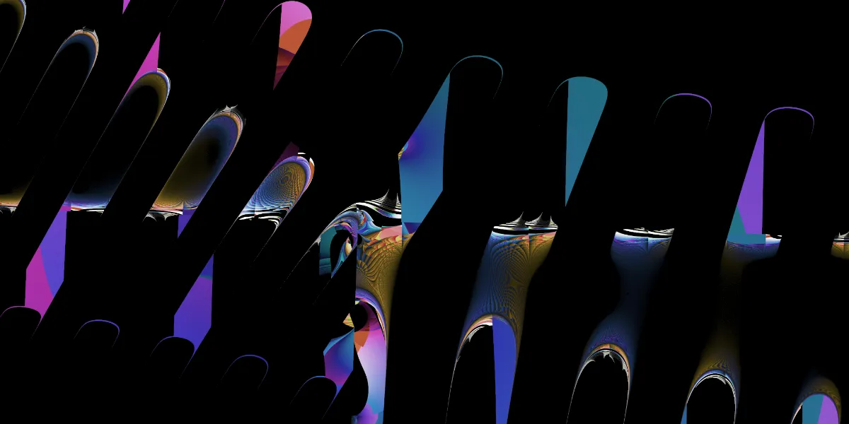 A piece of fractal art produced by FractalPane.