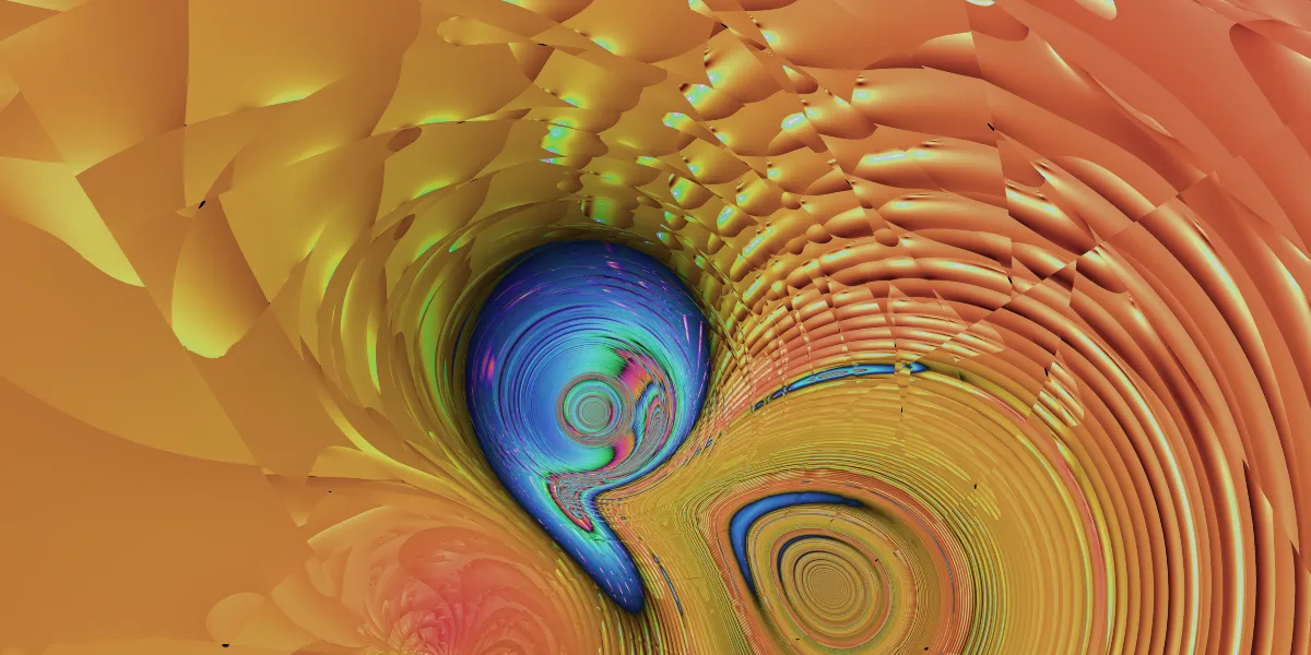 A piece of fractal art produced by FractalPane.