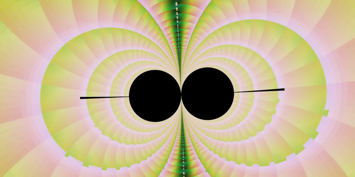 A piece of fractal art produced by FractalPane.