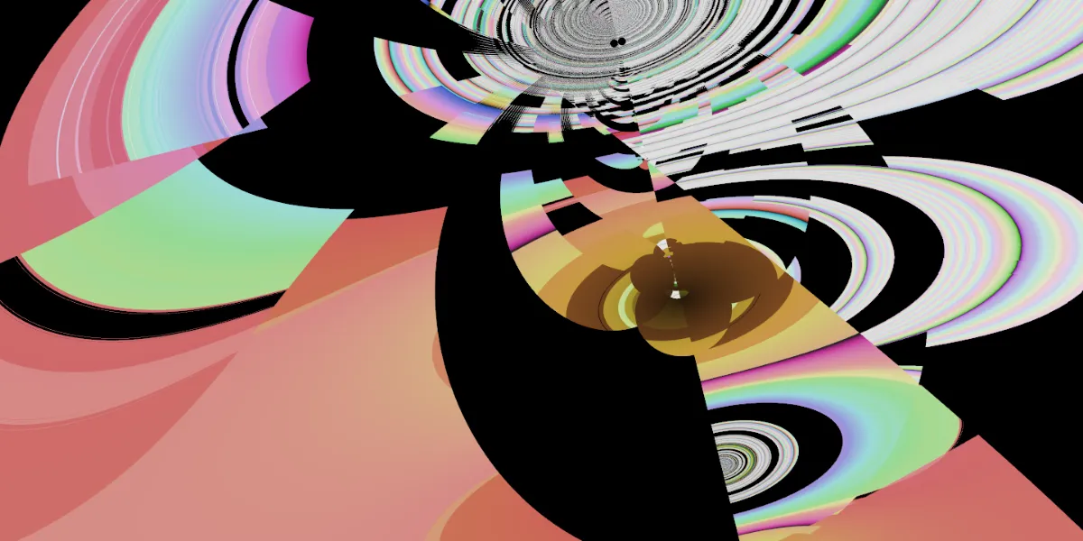 A piece of fractal art produced by FractalPane.