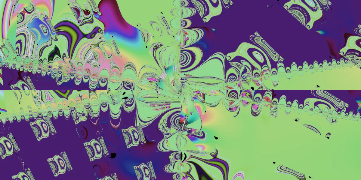 A piece of fractal art produced by FractalPane.