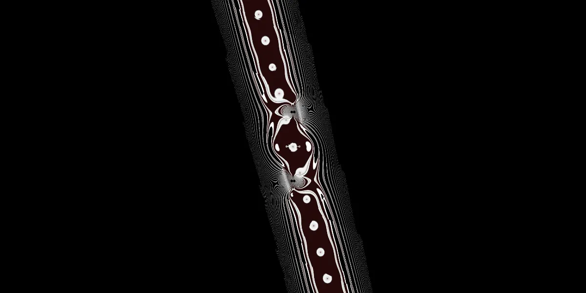 A piece of fractal art produced by FractalPane.