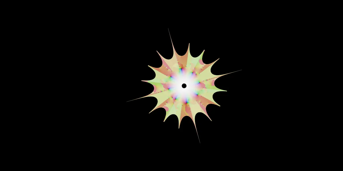 A piece of fractal art produced by FractalPane.