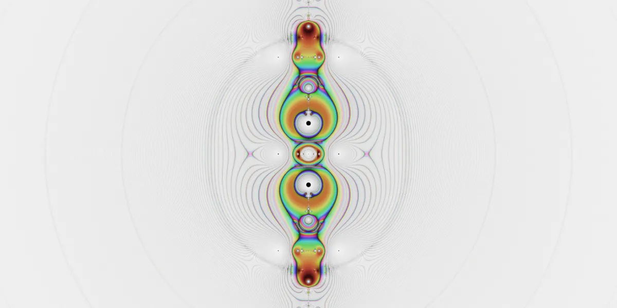 A piece of fractal art produced by FractalPane.