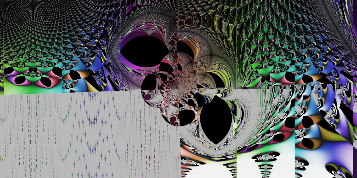 A piece of fractal art produced by FractalPane.