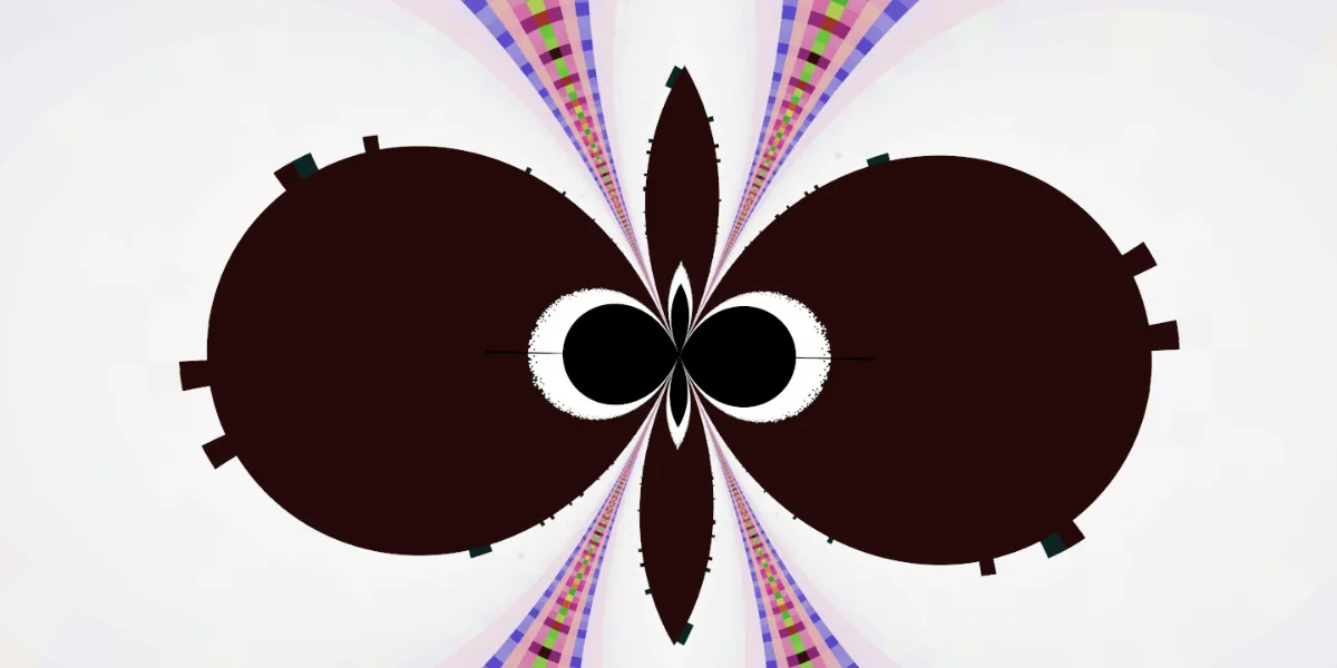 A piece of fractal art produced by FractalPane.