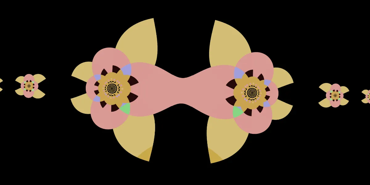 A piece of fractal art produced by FractalPane.