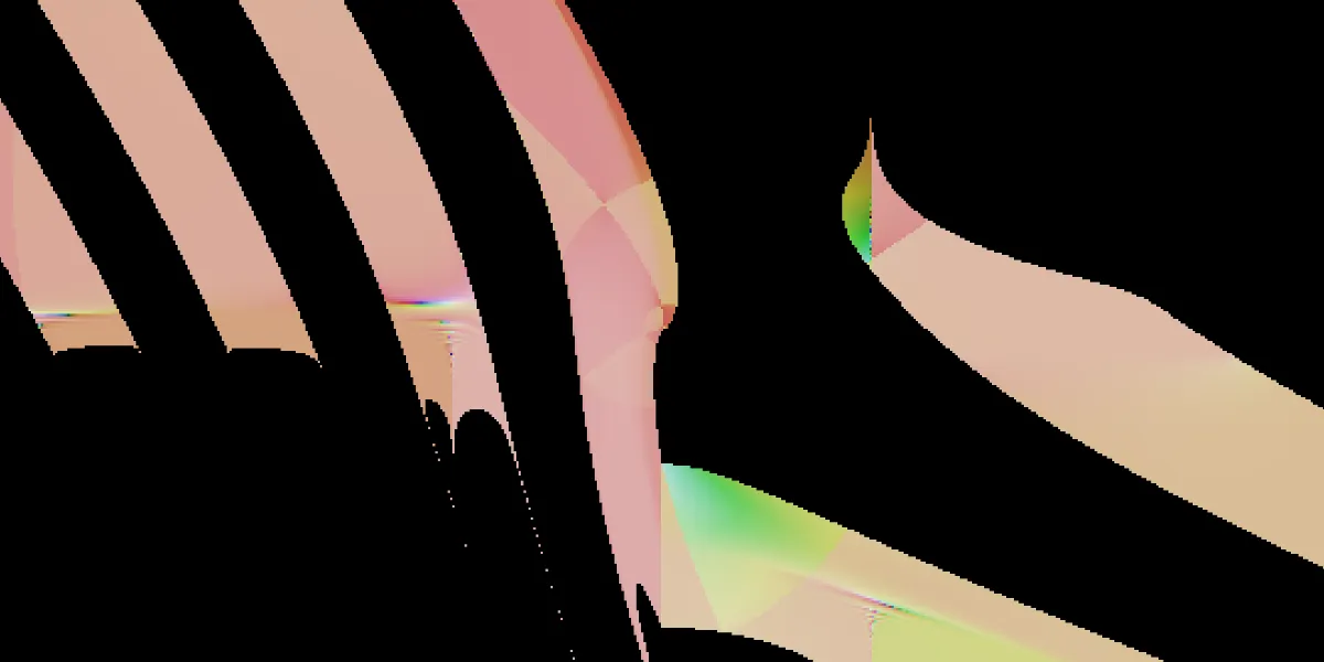 A piece of fractal art produced by FractalPane.