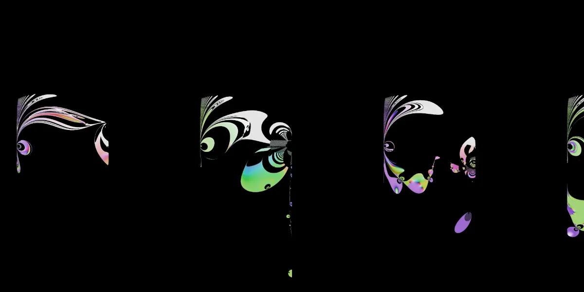 A piece of fractal art produced by FractalPane.