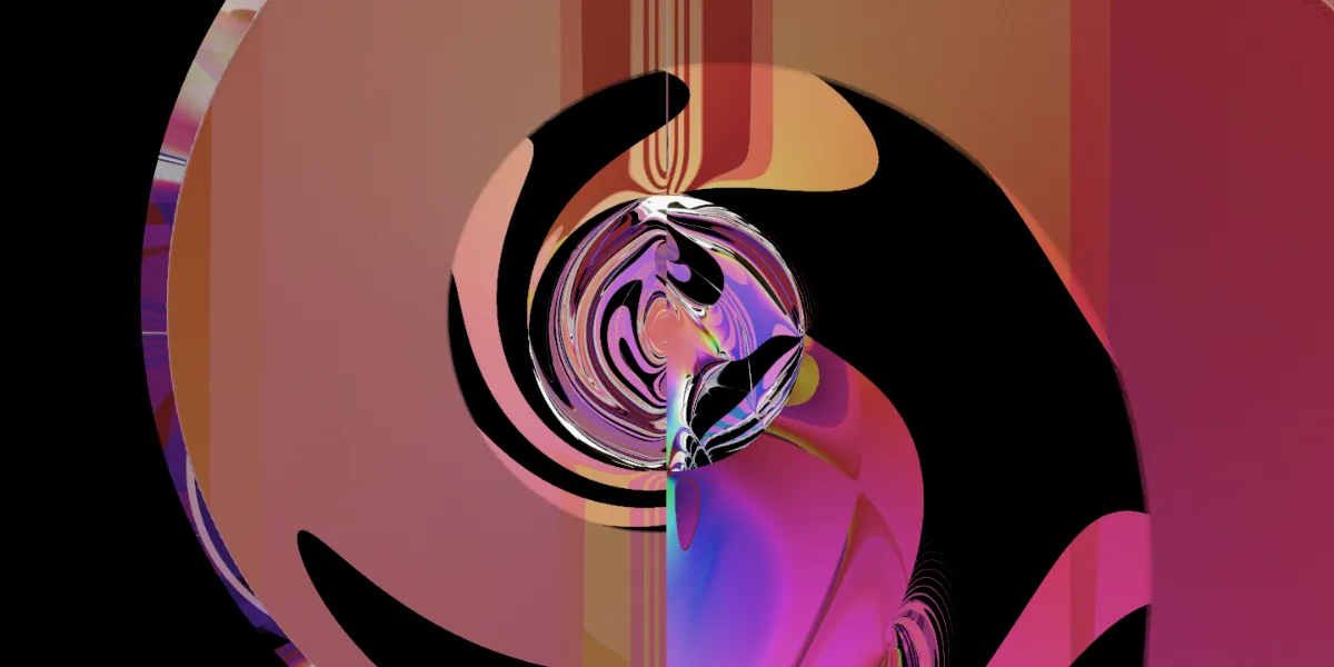 A piece of fractal art produced by FractalPane.