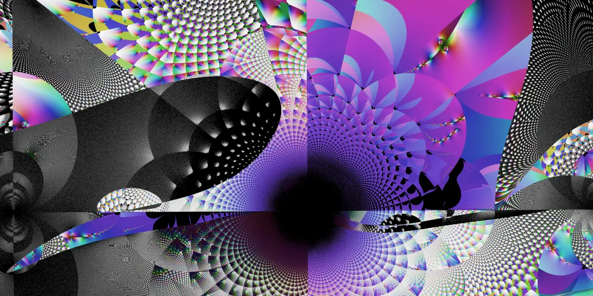 A piece of fractal art produced by FractalPane.