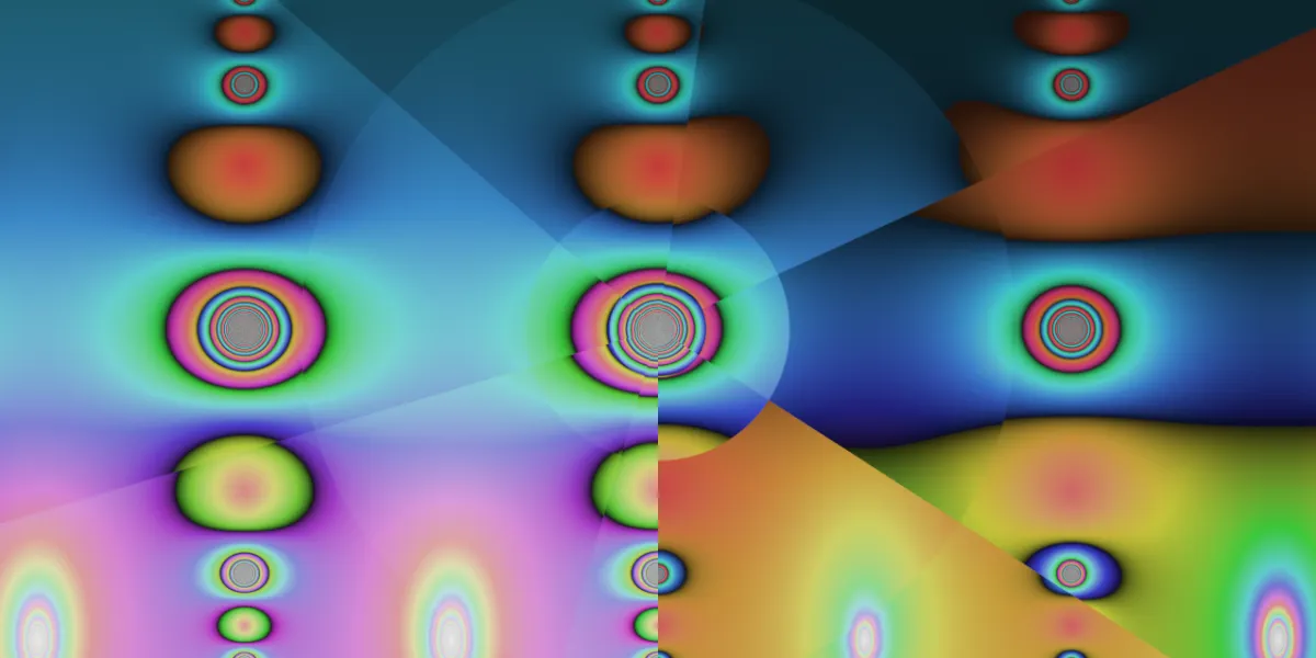 A piece of fractal art produced by FractalPane.