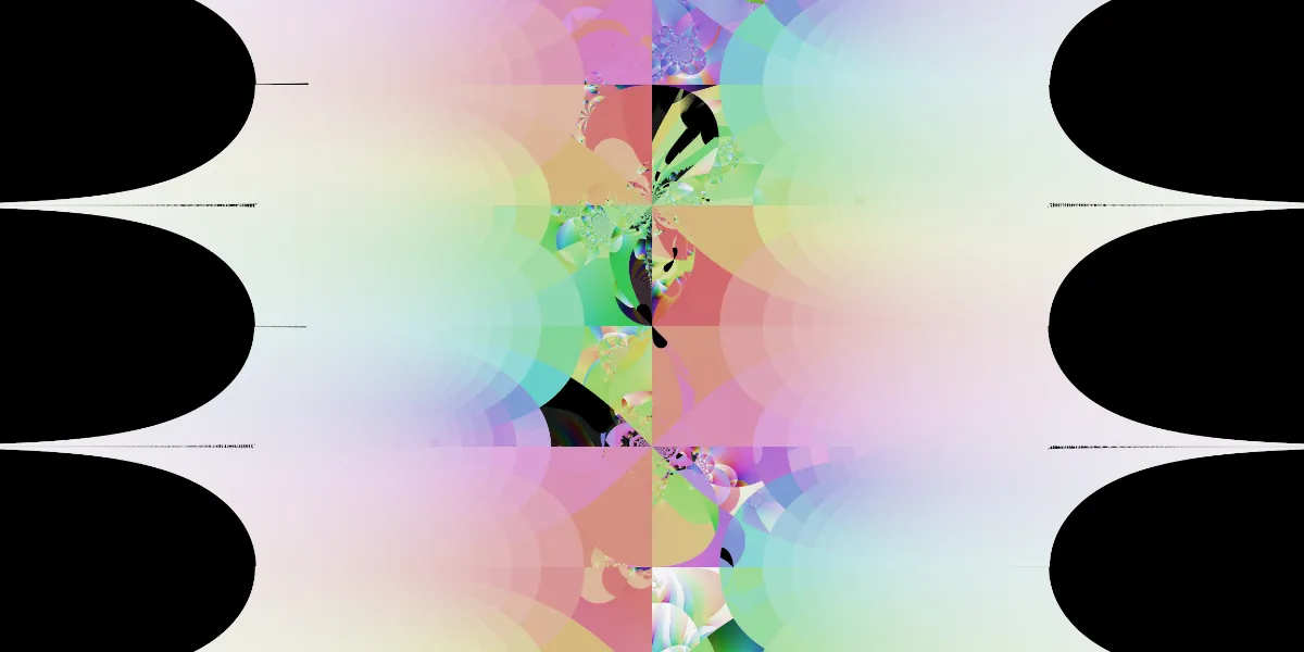 A piece of fractal art produced by FractalPane.