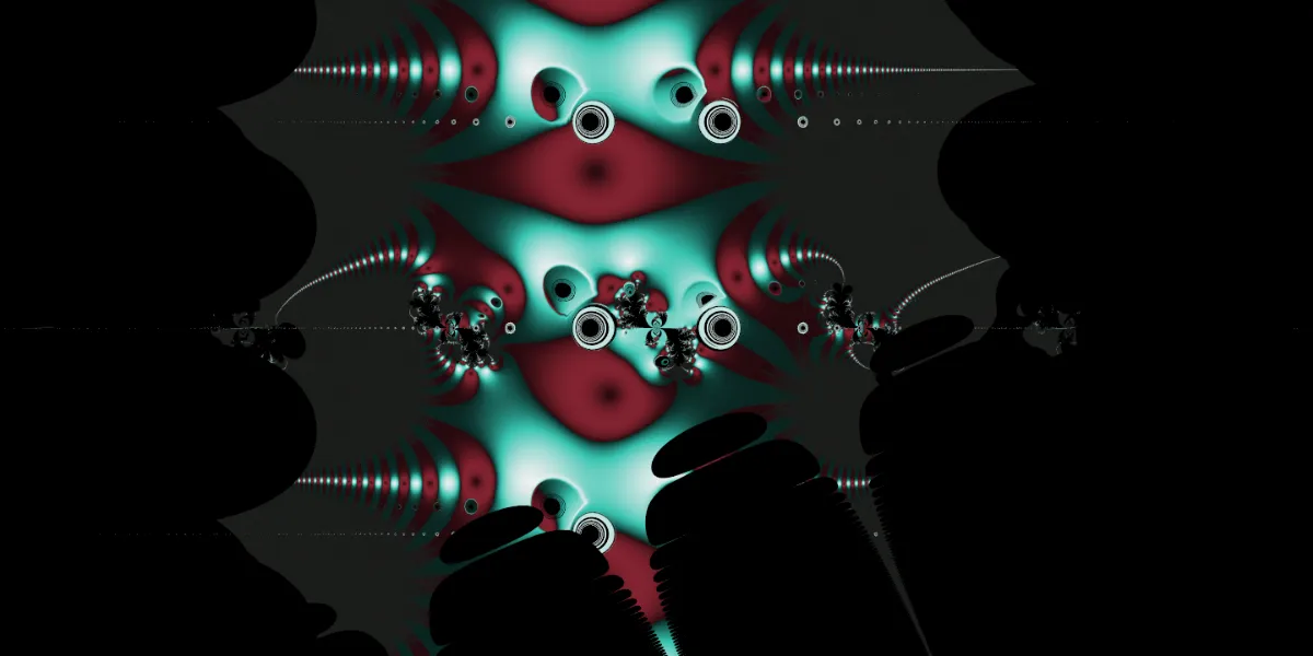 A piece of fractal art produced by FractalPane.
