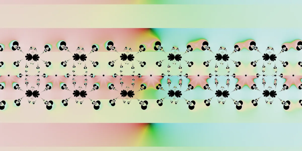 A piece of fractal art produced by FractalPane.