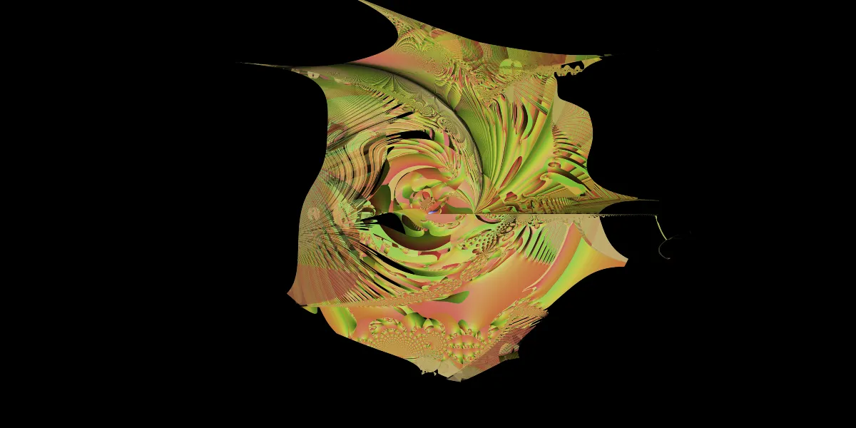 A piece of fractal art produced by FractalPane.