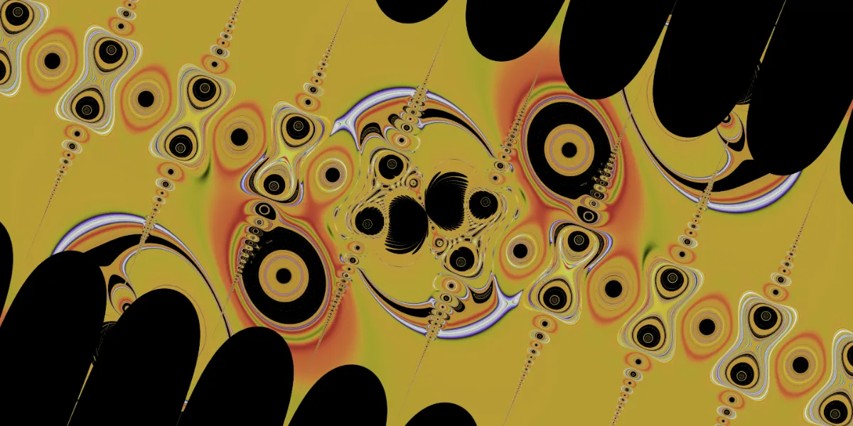 A piece of fractal art produced by FractalPane.