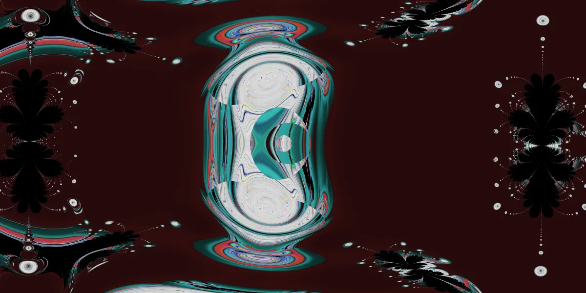 A piece of fractal art produced by FractalPane.