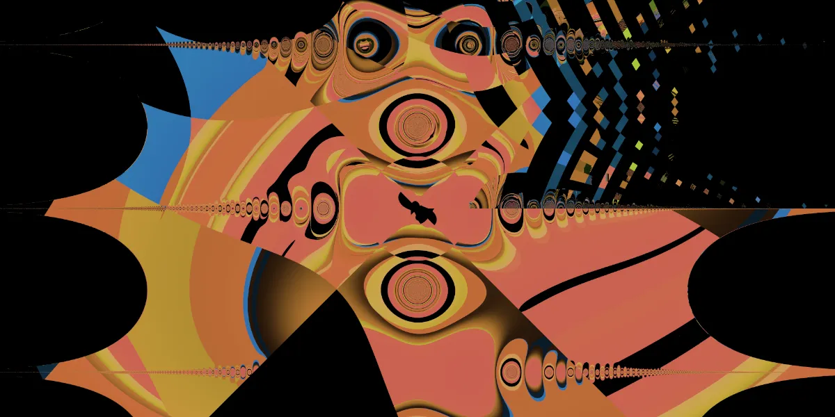 A piece of fractal art produced by FractalPane.