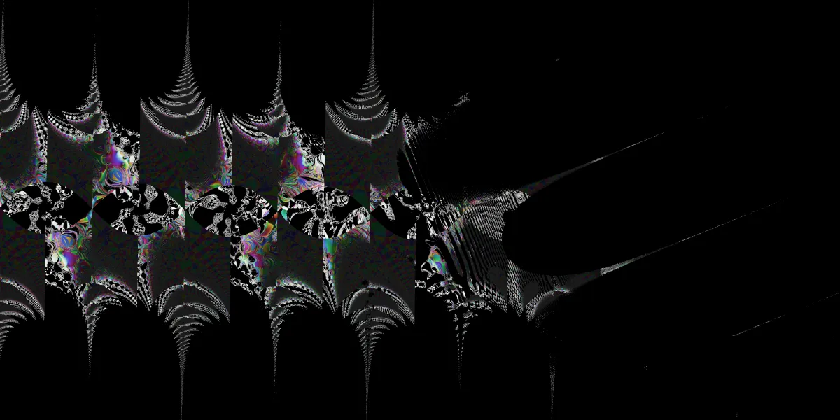 A piece of fractal art produced by FractalPane.