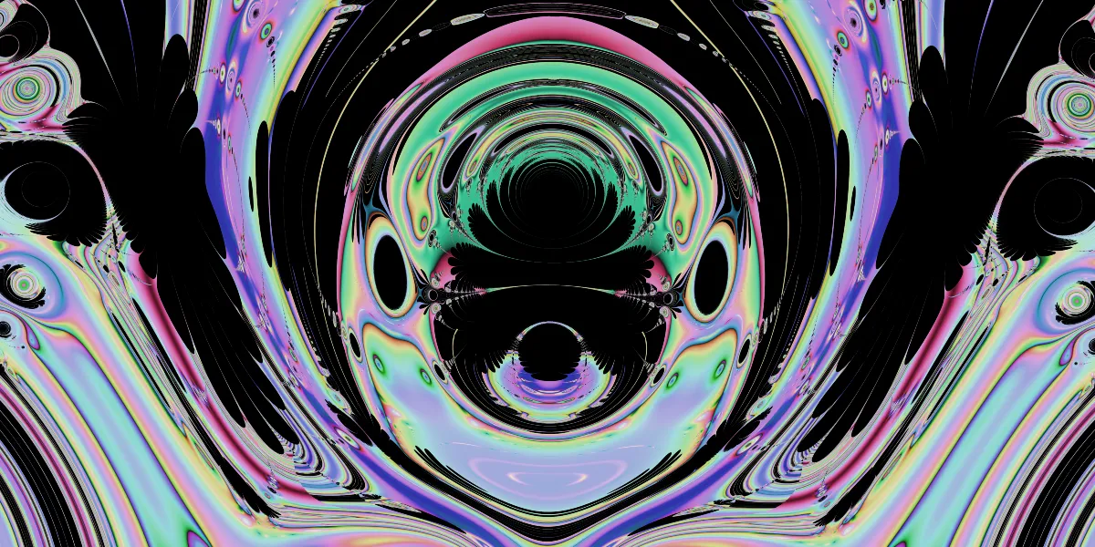 A piece of fractal art produced by FractalPane.