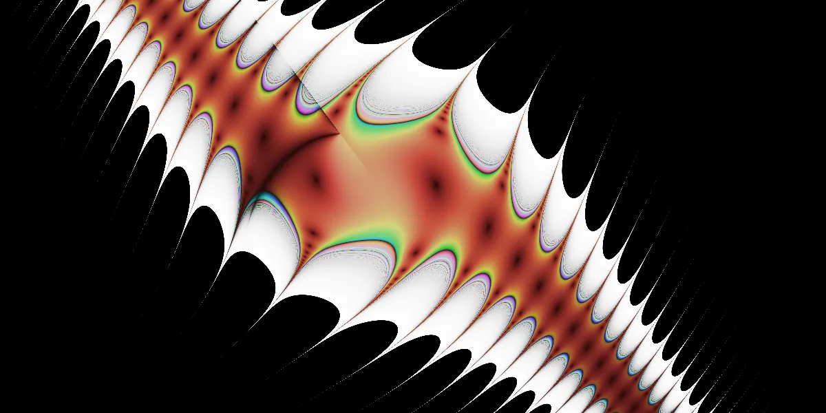 A piece of fractal art produced by FractalPane.