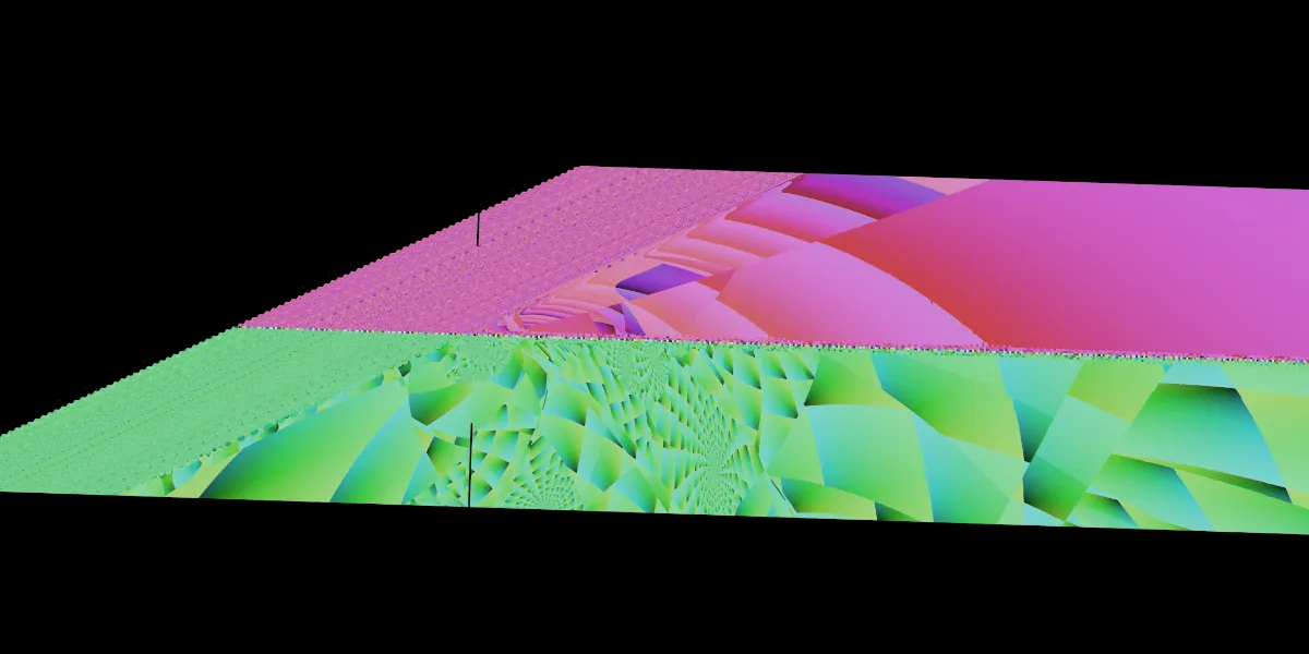 A piece of fractal art produced by FractalPane.