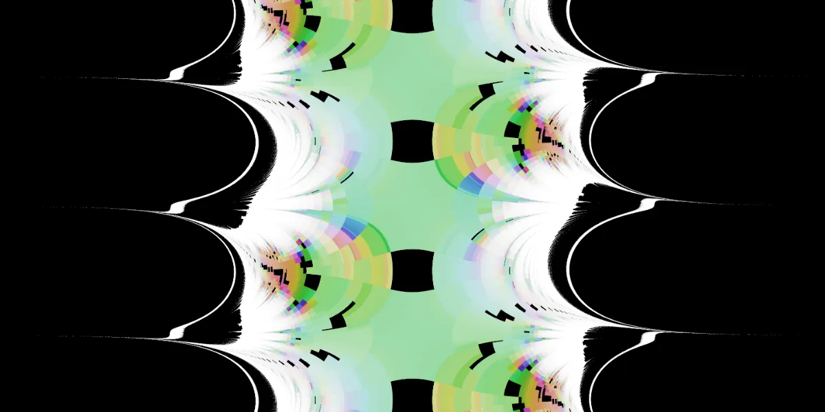 A piece of fractal art produced by FractalPane.