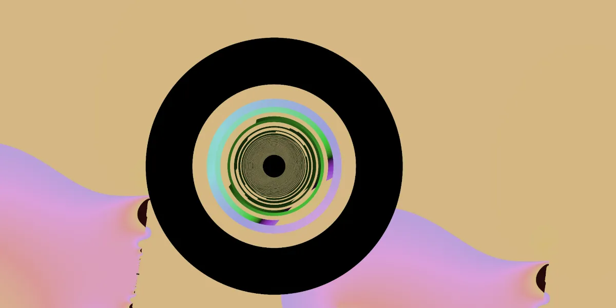 A piece of fractal art produced by FractalPane.