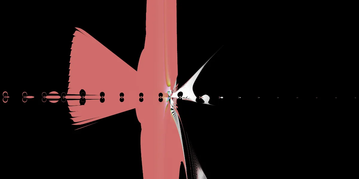 A piece of fractal art produced by FractalPane.