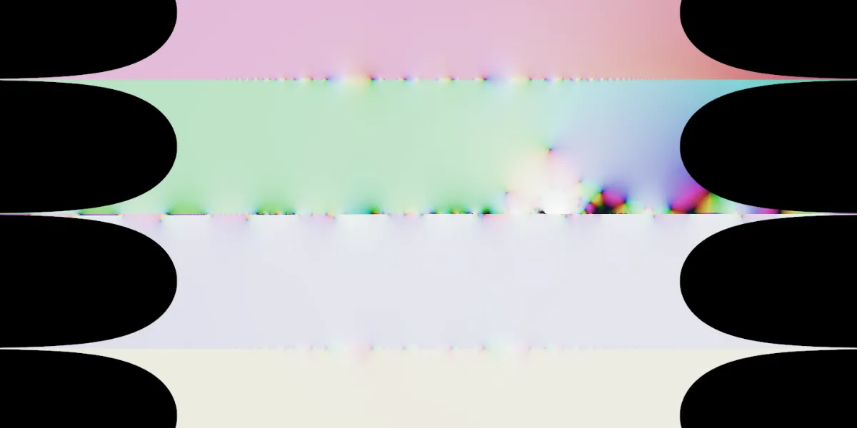 A piece of fractal art produced by FractalPane.