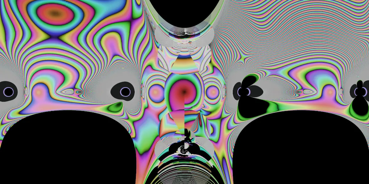 A piece of fractal art produced by FractalPane.