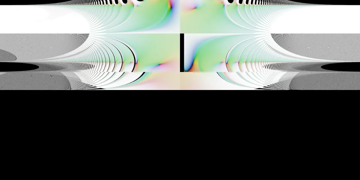 A piece of fractal art produced by FractalPane.