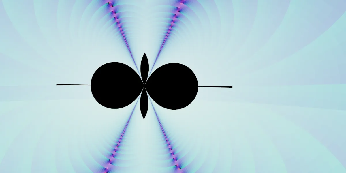 A piece of fractal art produced by FractalPane.