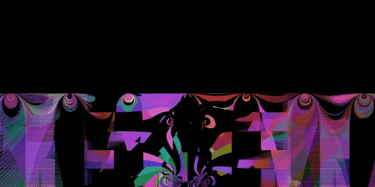 A piece of fractal art produced by FractalPane.