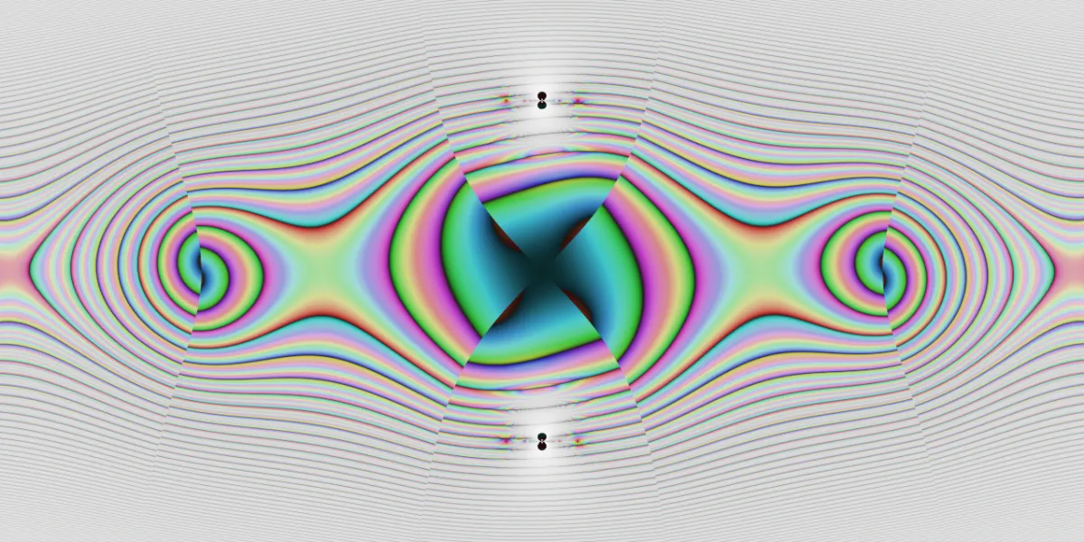 A piece of fractal art produced by FractalPane.