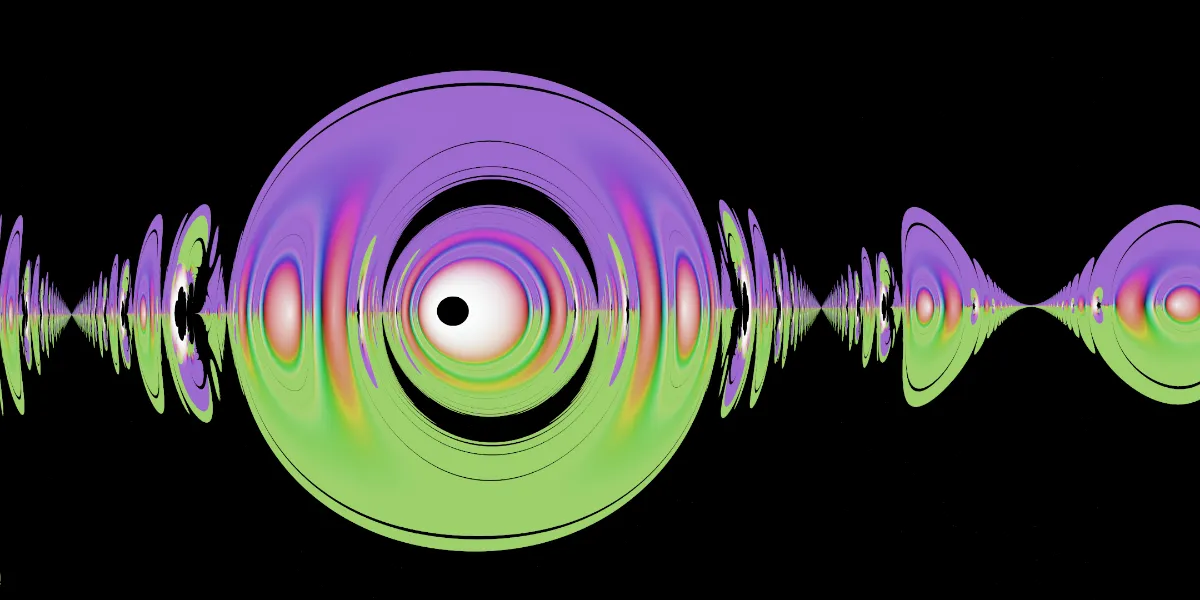 A piece of fractal art produced by FractalPane.