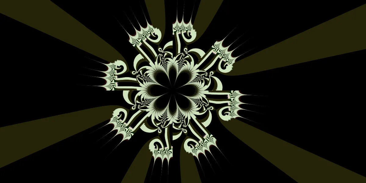 A piece of fractal art produced by FractalPane.
