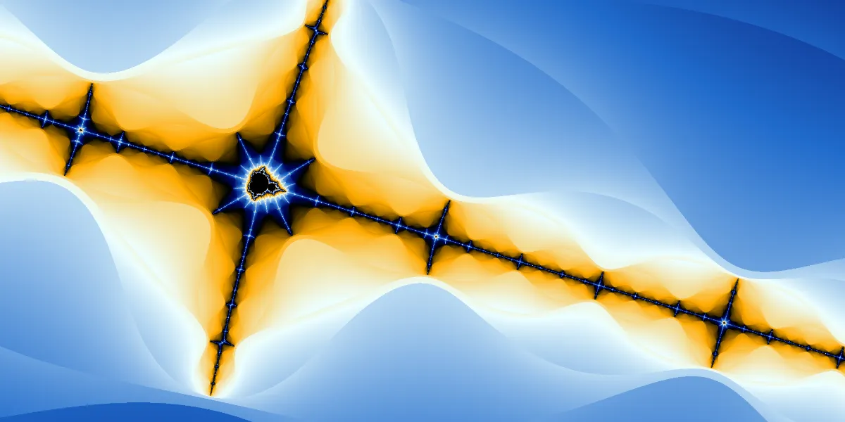 A piece of fractal art produced by FractalPane.