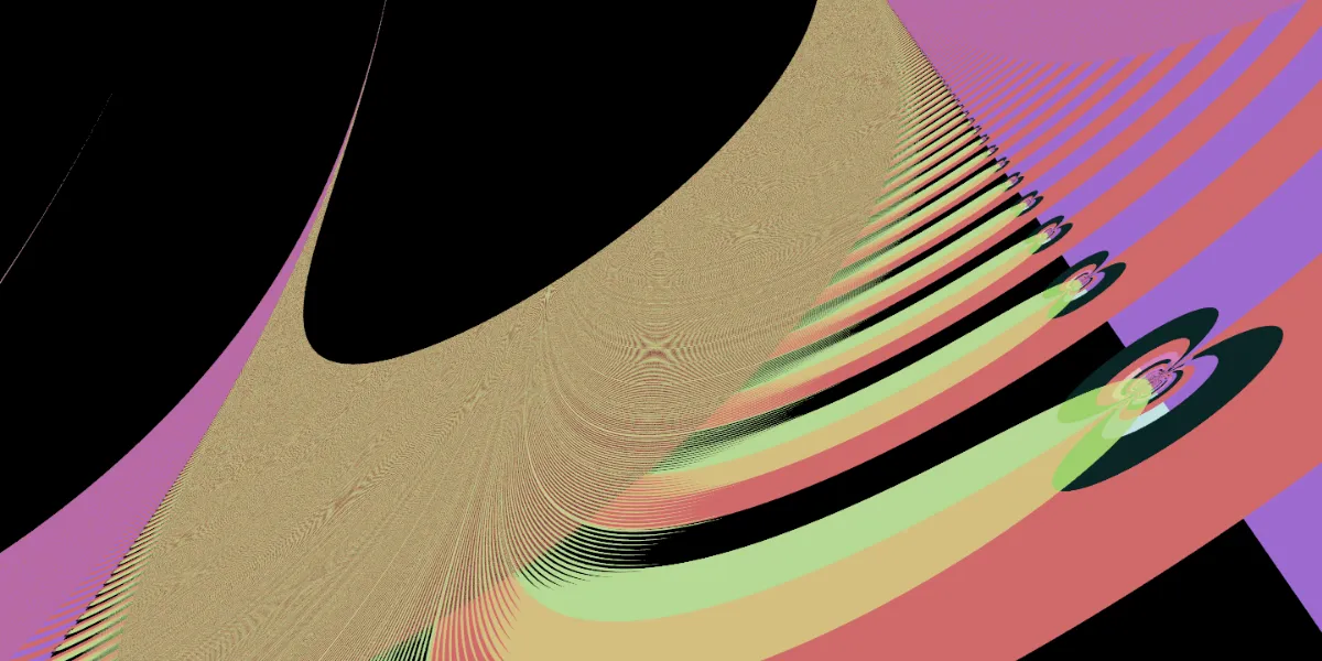 A piece of fractal art produced by FractalPane.