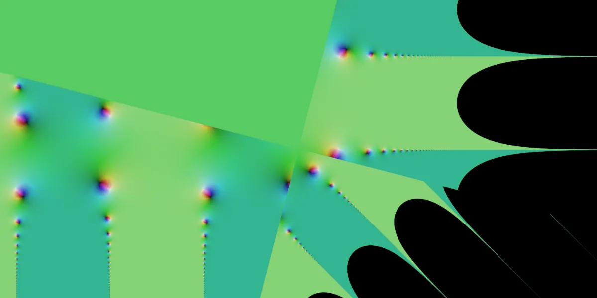 A piece of fractal art produced by FractalPane.