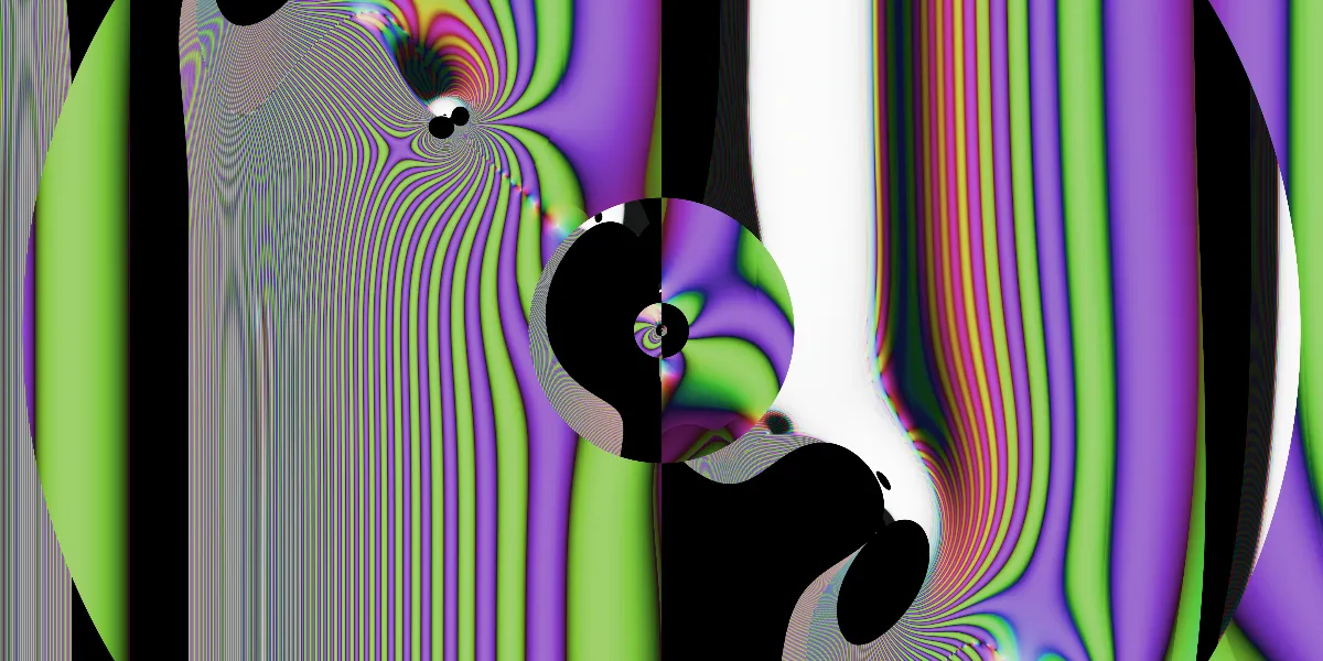 A piece of fractal art produced by FractalPane.