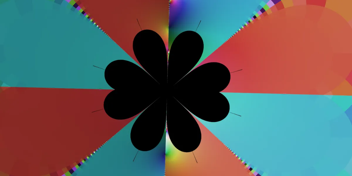 A piece of fractal art produced by FractalPane.