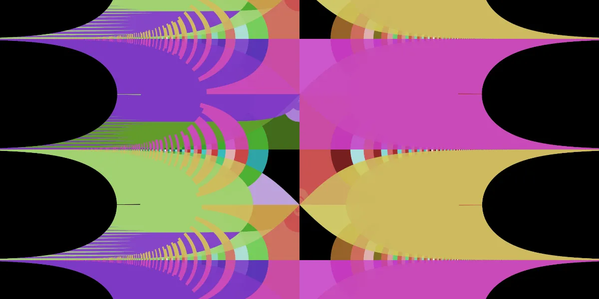 A piece of fractal art produced by FractalPane.