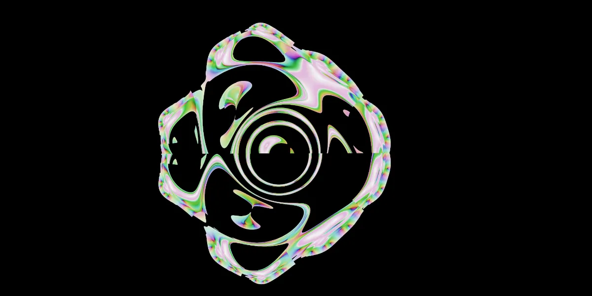 A piece of fractal art produced by FractalPane.