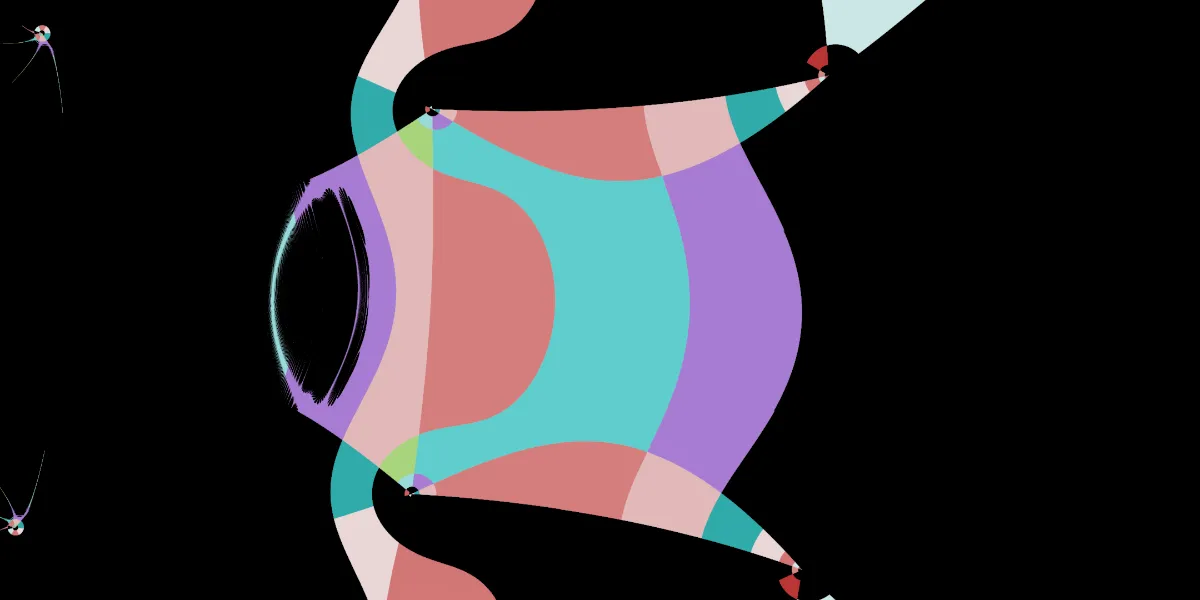 A piece of fractal art produced by FractalPane.