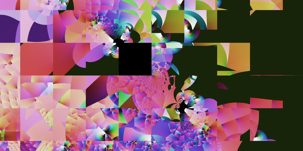 A piece of fractal art produced by FractalPane.