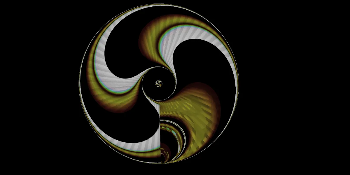 A piece of fractal art produced by FractalPane.